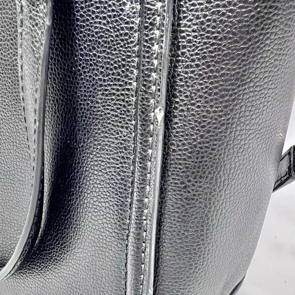 Kate Spade Black Pebble Leather Satchel Crossbody Bag Purse Medium Used - Picture 14 of 16